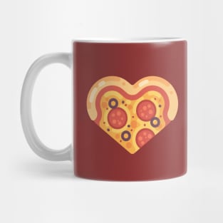 Pizza heart Mug